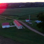 AERPAW drone footage of agriculture fields streamed over Ericsson 5G network